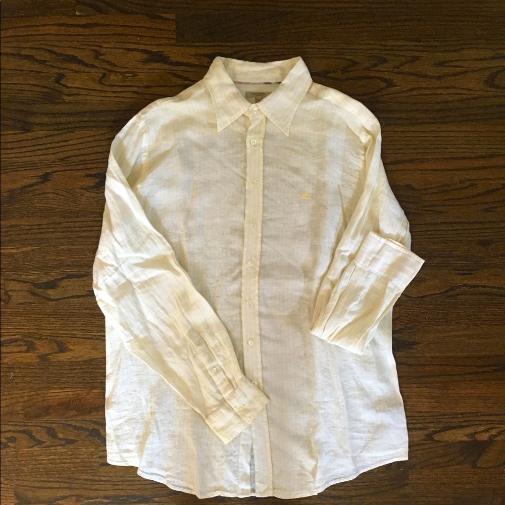 Burberry linen shirt